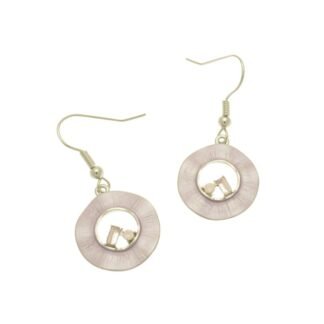 Miss Milly - Light Purple Crystal Hoop Earrings (FE639OB) SALE