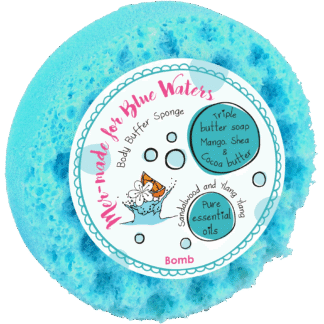 Mer-made for blue waters - Shower Sponge