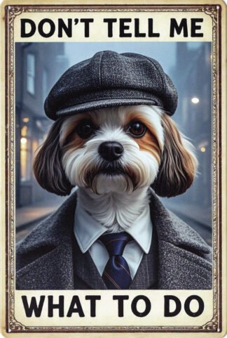 Animal Metal Sign Dog