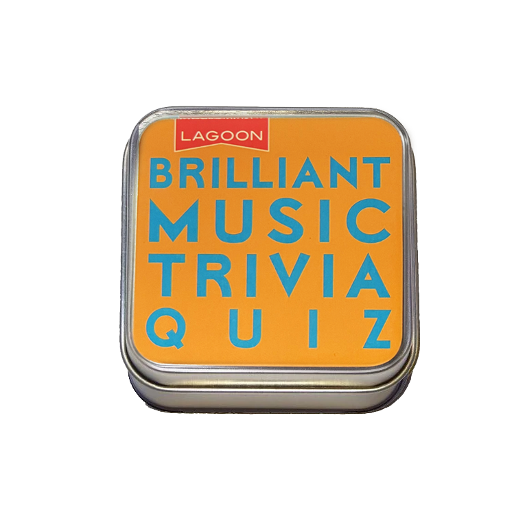 Lagoon Games Brilliant Music Trivia Quiz Tabletop Game