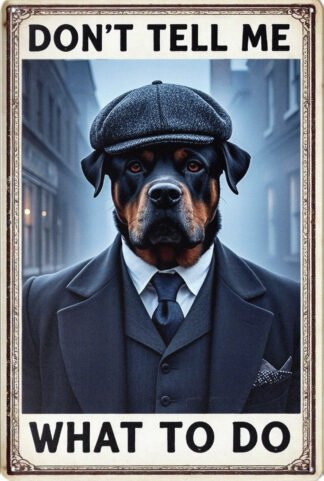 Animal Metal Sign Rottweiler